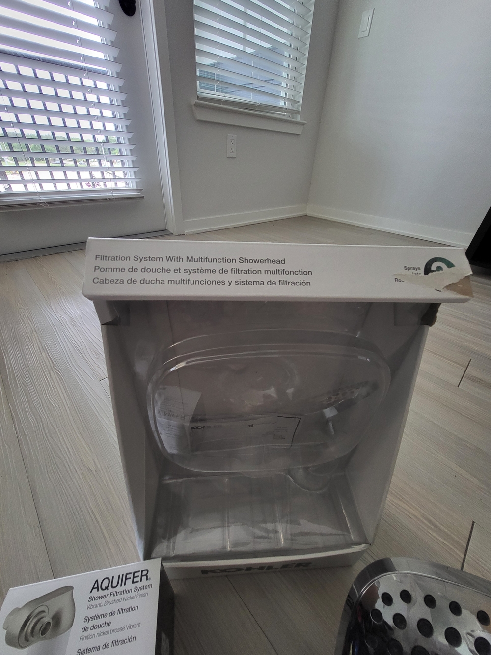 Kohler Chrome Filtration System Multifunction Showerhead With Filter - Picture 2 of 4